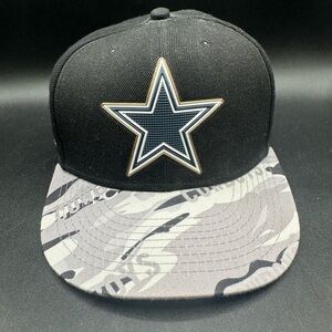 Dallas Cowboys Camo New Era SnapBack Cap NFL Vintage Collection